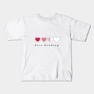 Love loading hearts Kids T-Shirt